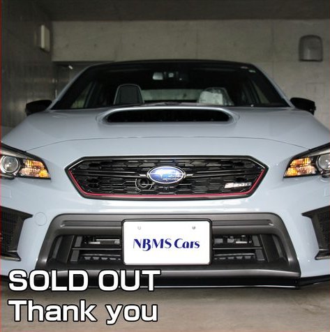 Subaru WRX S208 (limited edition, 1,760 km)