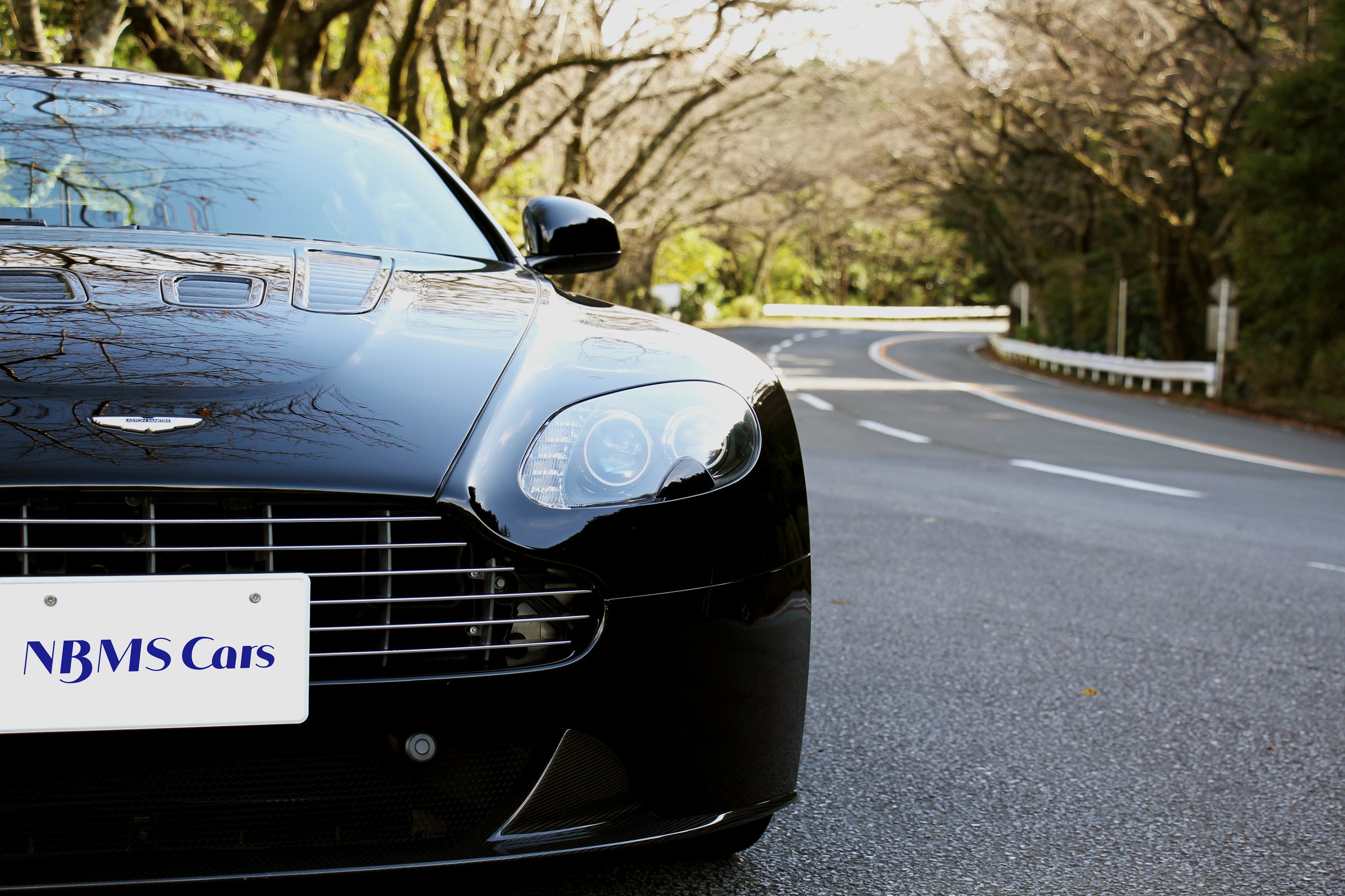An Aston Martin kept in indoor storage